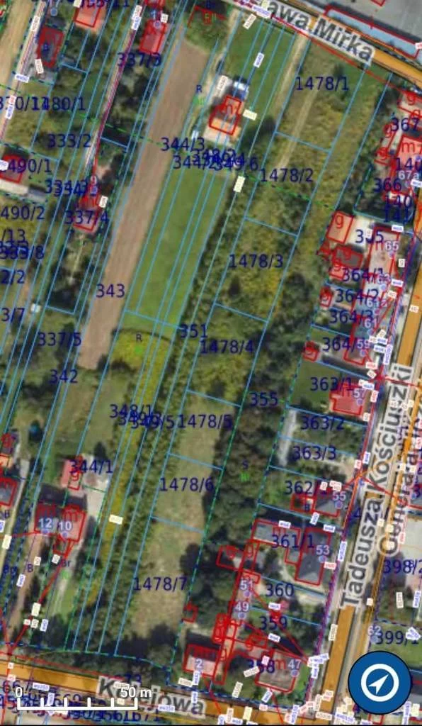 Działka 6 800,00 m², oferta nr , 42641/3186/OGS, Słomniki, Kolejowa
