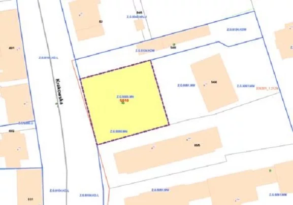 Działka 2 970,00 m², oferta nr , 42835/3186/OGS, Szczecin, Krakowska