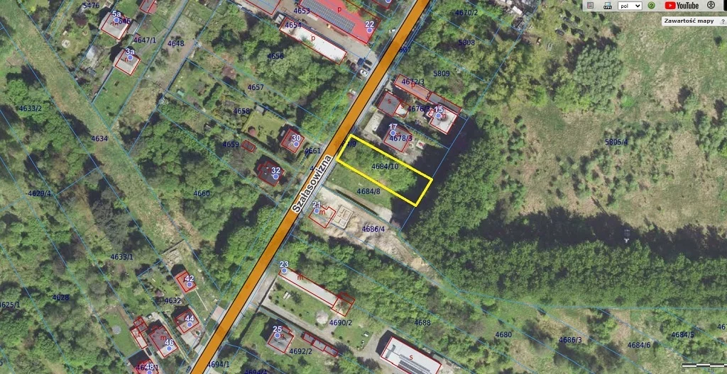 Działka 1 890,00 m², oferta nr , 43036/3186/OGS, Dąbrowa Górnicza, Letnia
