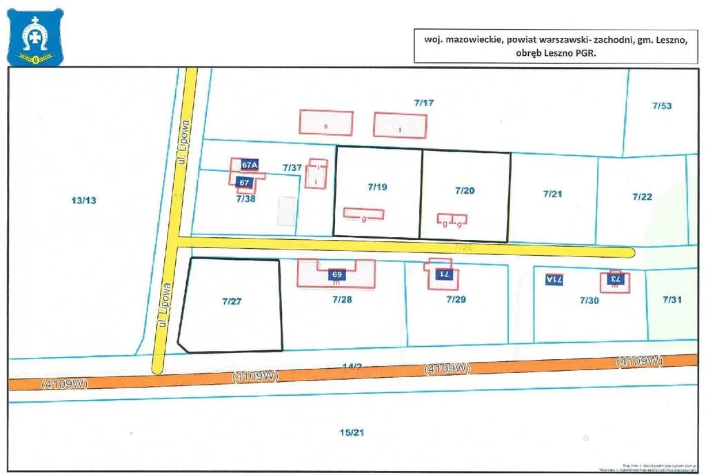 Działka 1 300,00 m², oferta nr , 41162/3186/OGS, Leszno, Lipowa