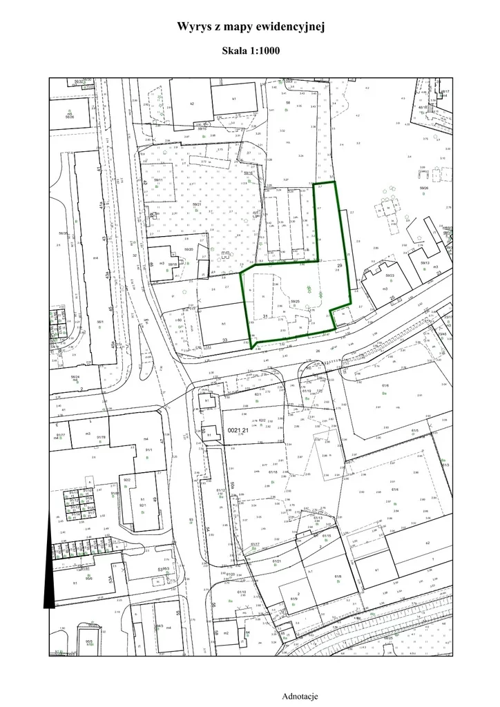 Działka 1 629,00 m², oferta nr , 43019/3186/OGS, Elbląg, Malborska
