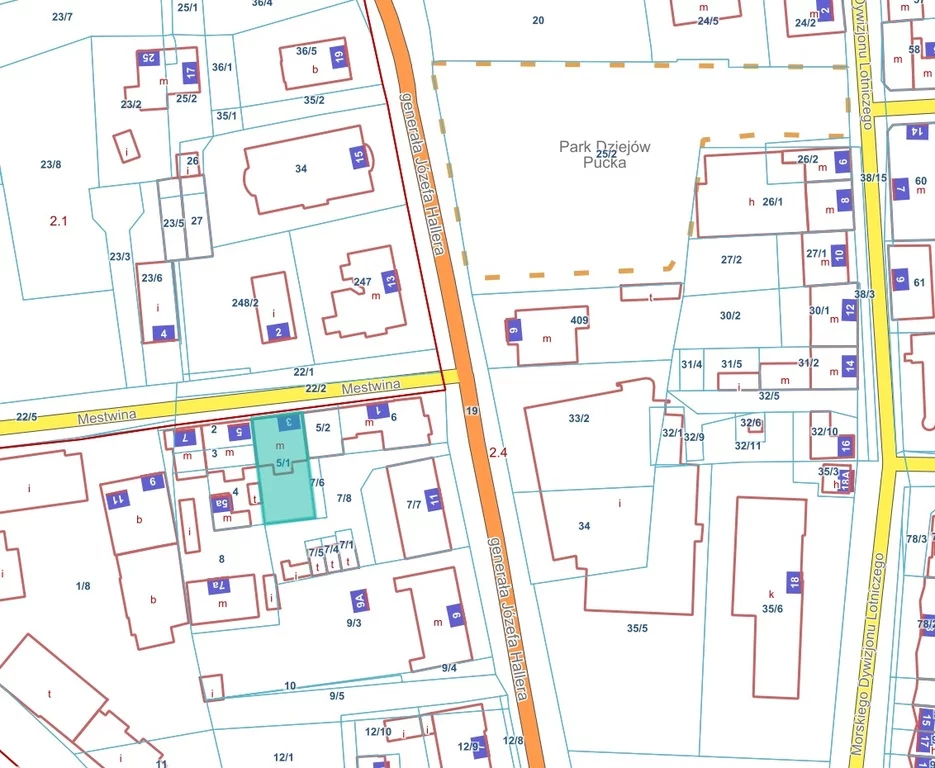Działka 305,00 m², oferta nr , 43075/3186/OGS, Puck, Mestwina
