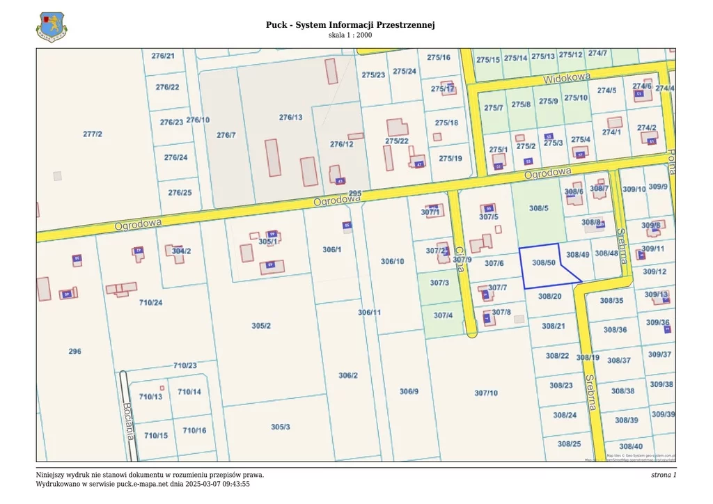 Działka 1 248,00 m², oferta nr , 41406/3186/OGS, Mieroszyno