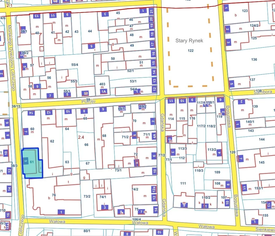 Działka 287,00 m², oferta nr , 41444/3186/OGS, Puck, Morskiego Dywizjonu Lotniczego