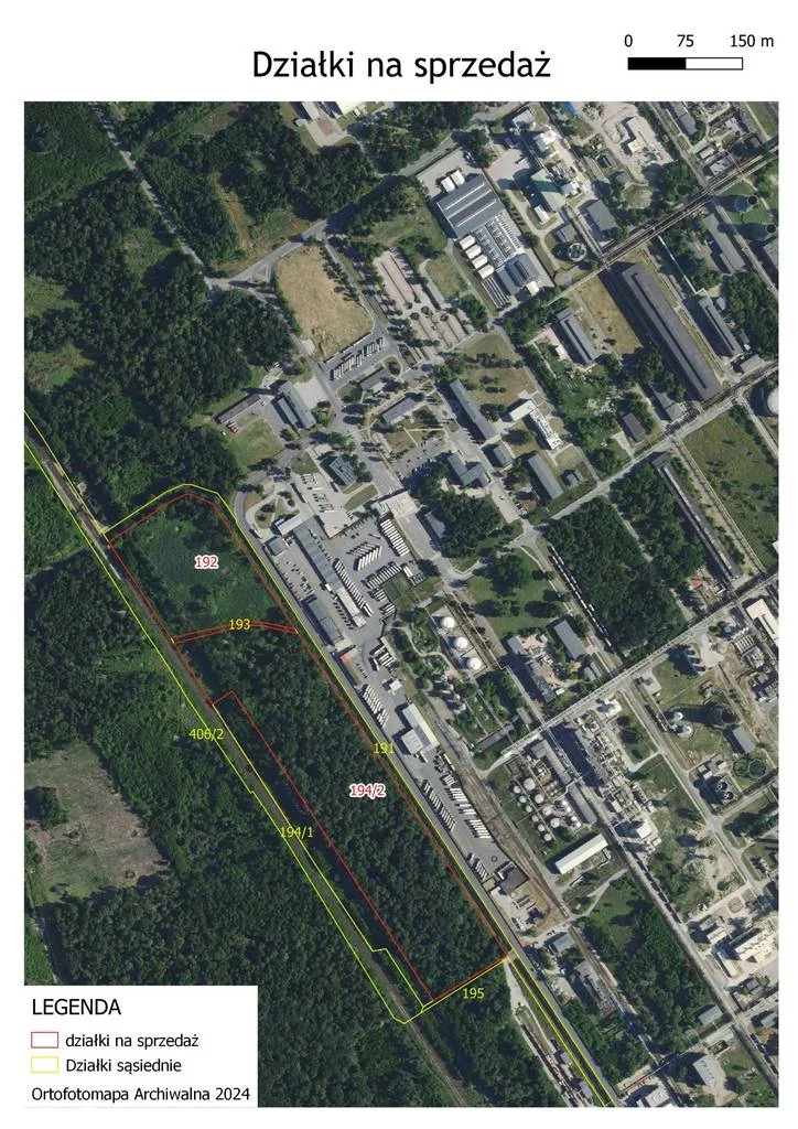 Działka 90 561,00 m², oferta nr , 43046/3186/OGS, Kędzierzyn-Koźle, Mostowa