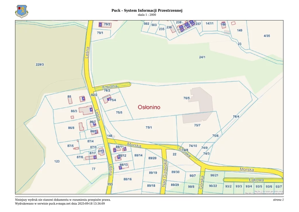 Apartamenty 42987/3186/OGS Osłonino