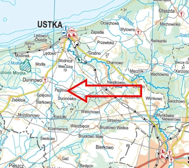 Działka 1 200,00 m², oferta nr , 42995/3186/OGS, Pęplino