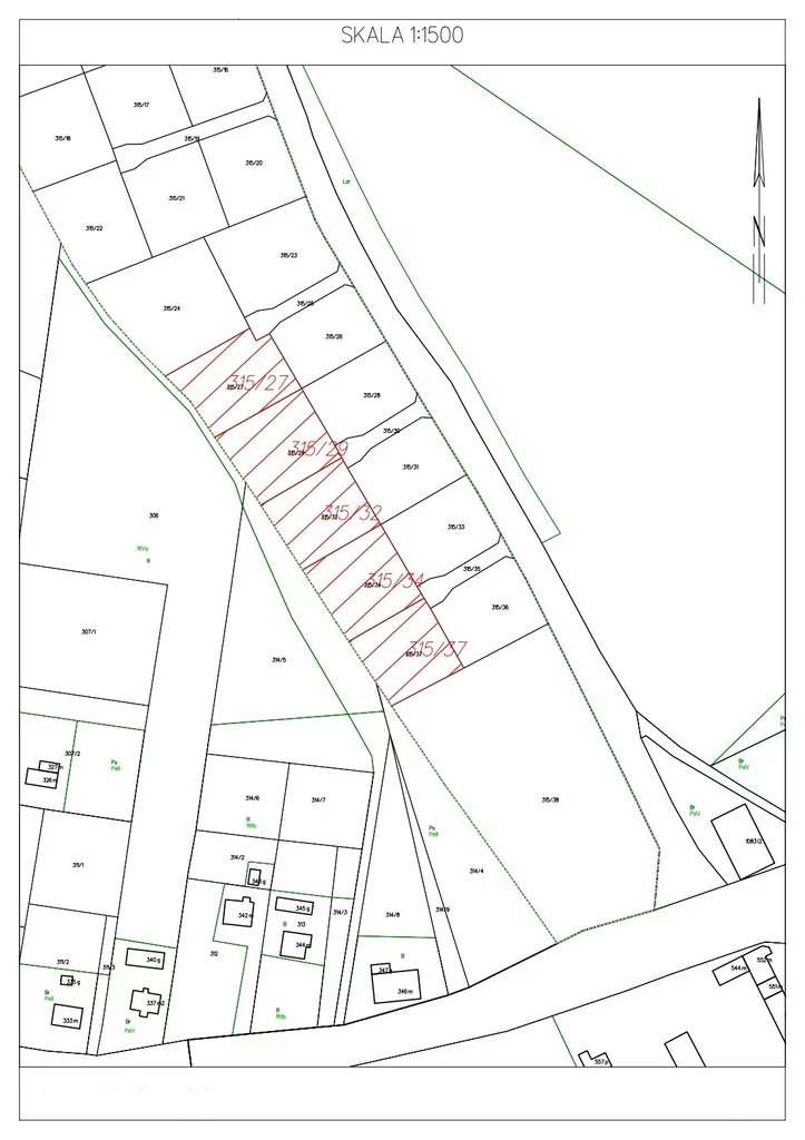 Działka 1 204,00 m², oferta nr , 43088/3186/OGS, Przysieki