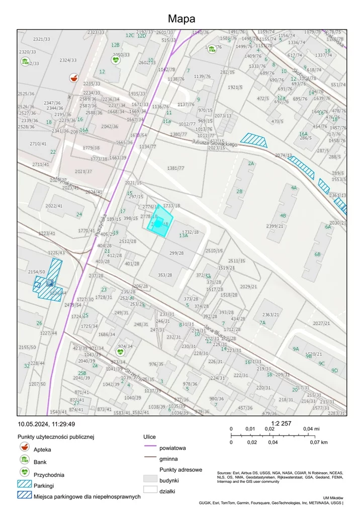 Działka 316,00 m², Mikołów, Pszczyńska, Sprzedaż