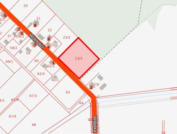 Działka 6 220,00 m², Radomierowice, Sprzedaż