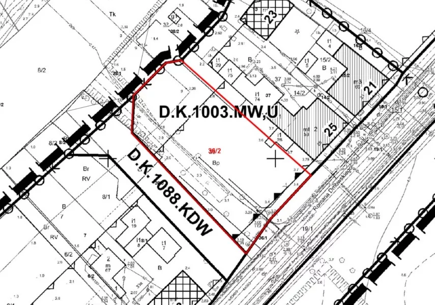 Działka 1 505,00 m², Szczecin, Romana Dmowskiego, Sprzedaż