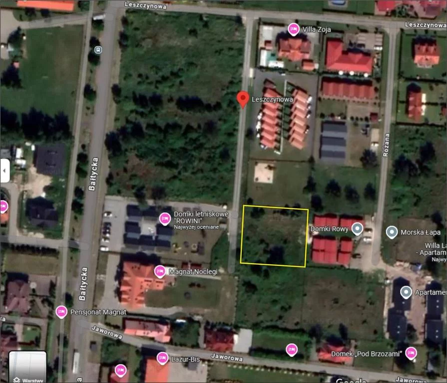 Działka 1 255,00 m², oferta nr , 41443/3186/OGS, Rowy