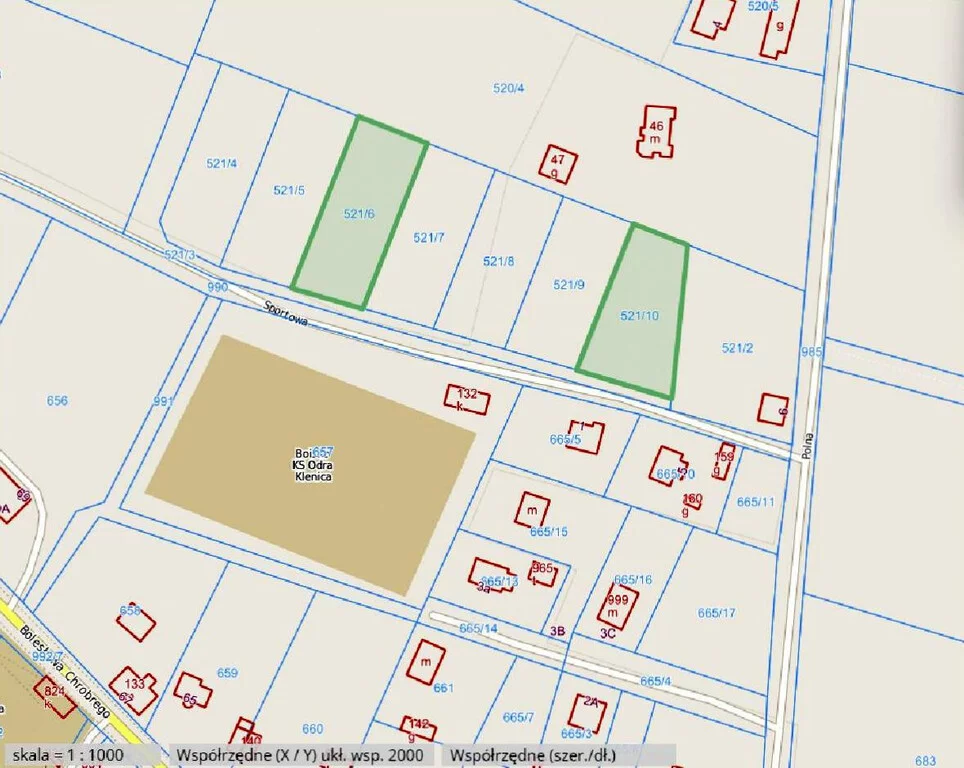 Apartamenty 42500/3186/OGS Klenica Sportowa