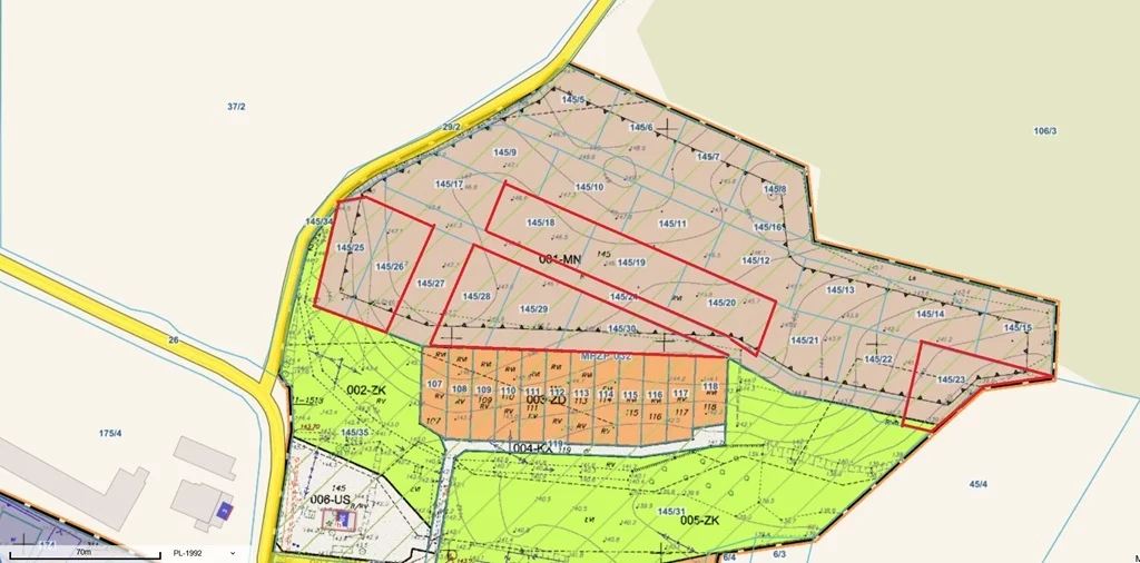Działka 1 127,00 m², oferta nr , 43229/3186/OGS, Stary Wiec