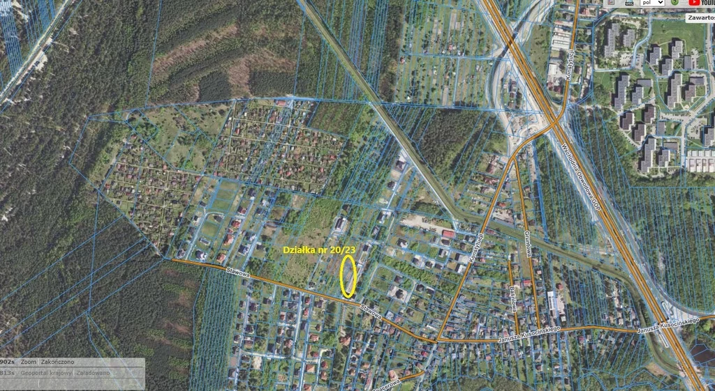 Działka 1 112,00 m², oferta nr , 43145/3186/OGS, Dąbrowa Górnicza, Stawowa