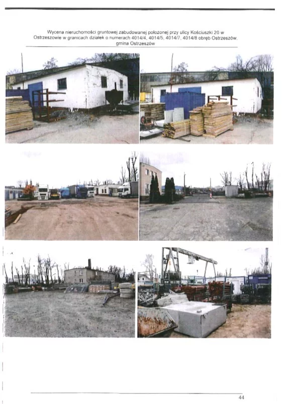 Działka 11 131,00 m², oferta nr , 42948/3186/OGS, Ostrzeszów, Tadeusza Kościuszki