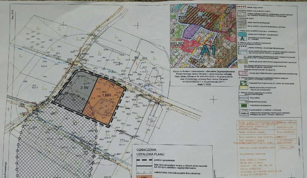 Działka 1 000,00 m², oferta nr , 41414/3186/OGS, Chmielno, Tulipanowa