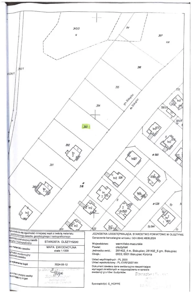 Apartamenty 42535/3186/OGS Biskupiec Wincentego Witosa