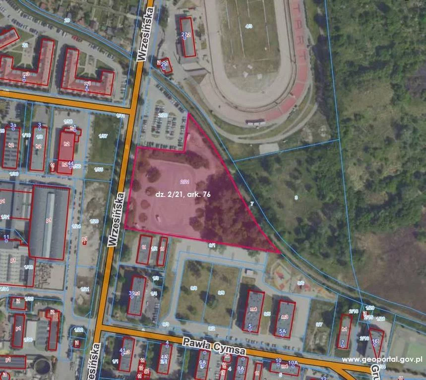 Działka 12 176,00 m², Gniezno, Wrzesińska, Sprzedaż