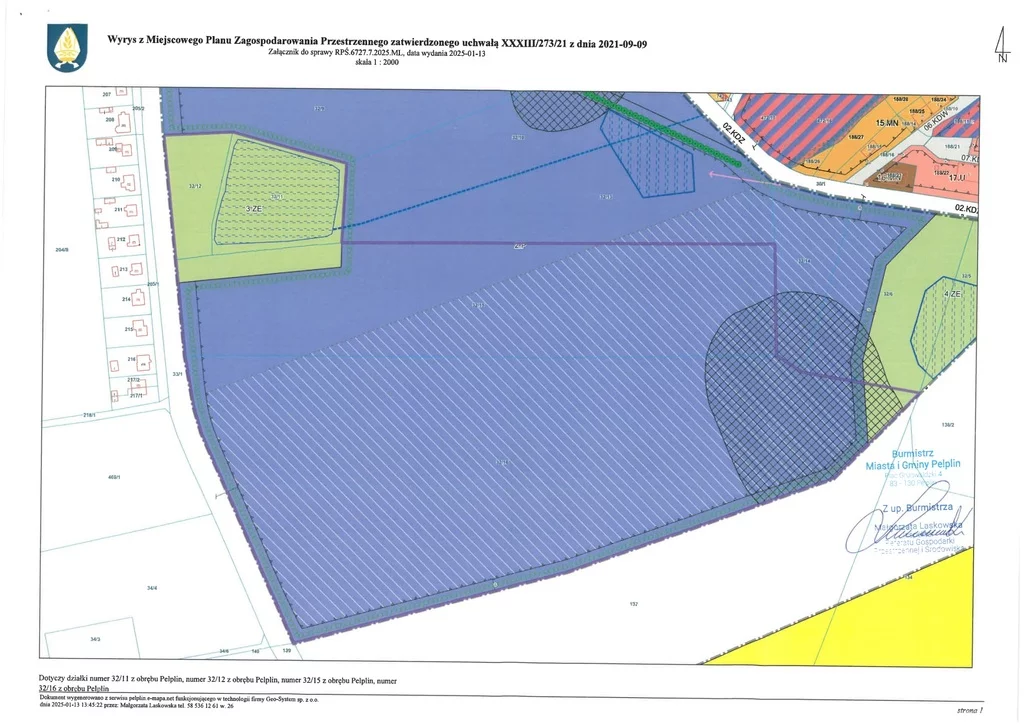 Działka 153 051,00 m², oferta nr , 41901/3186/OGS, Pelplin, Wybudowanie