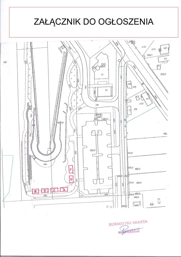 Działka 20,00 m², Międzyrzec Podlaski, Zahajkowska, Wynajem