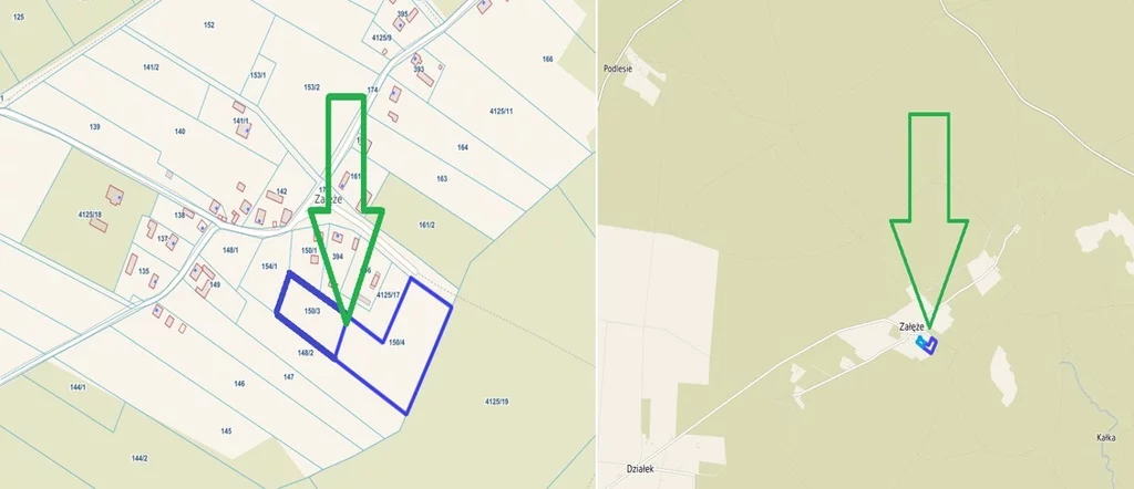 Działka 10 267,00 m², oferta nr , 42924/3186/OGS, Załęże