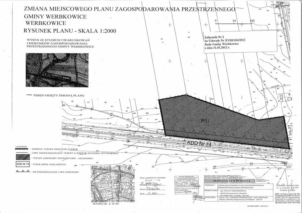 Działka 18 186,00 m², oferta nr , 43139/3186/OGS, Werbkowice, Zamojska