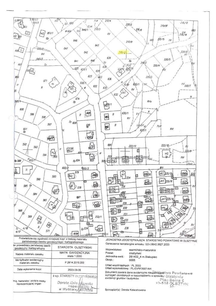 Apartamenty 42536/3186/OGS Biskupiec Złota