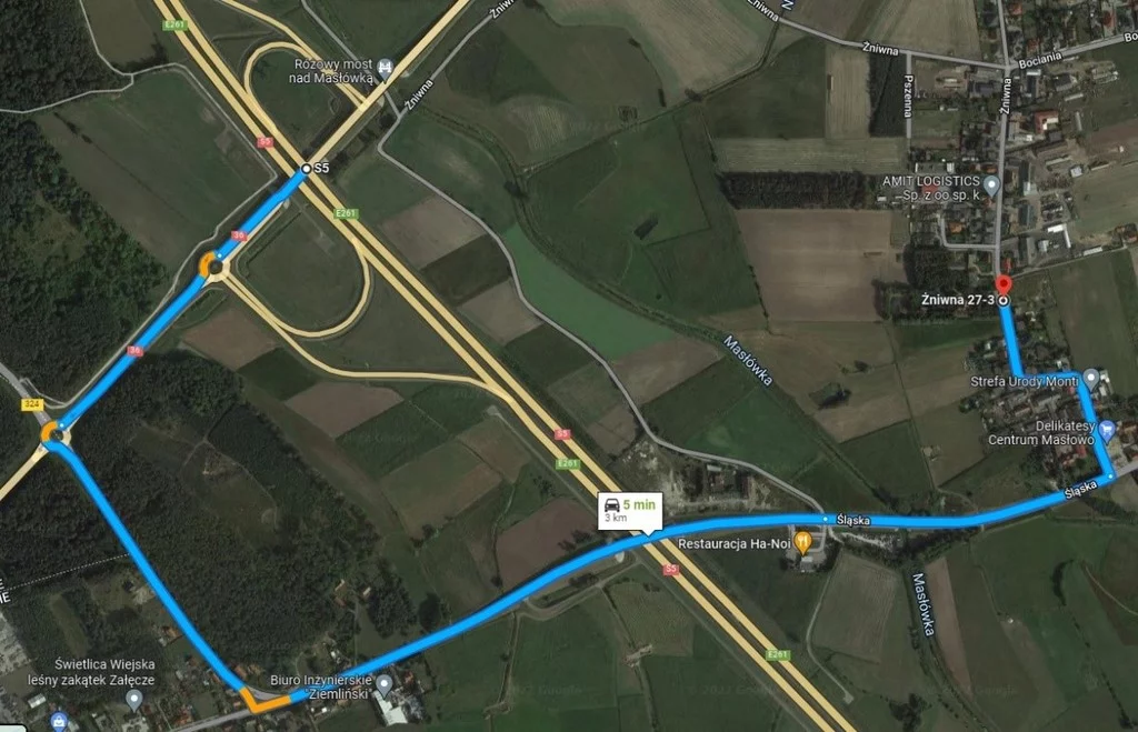 Działka 3 152,00 m², oferta nr , 42947/3186/OGS, Masłowo, Żniwna