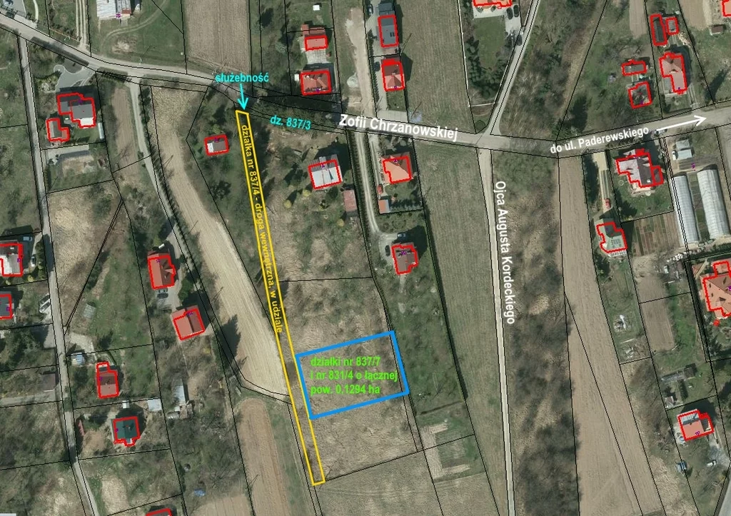 Działka 1 332,00 m², oferta nr , 43067/3186/OGS, Przemyśl, Zofii Chrzanowskiej