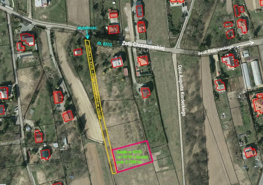Działka 1 332,00 m², oferta nr , 43067/3186/OGS, Przemyśl, Zofii Chrzanowskiej