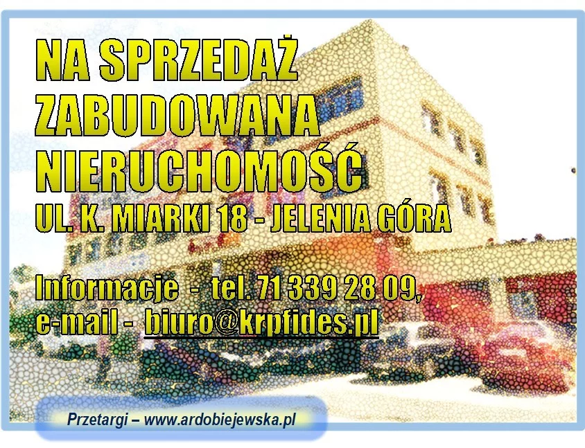 Lokal użytkowy 961,00 m², oferta nr , 9828/3186/OOS, Jelenia Góra, Karola Miarki