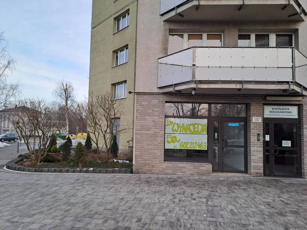 Lokal użytkowy 50,00 m², Katowice, al. Walentego Roździeńskiego, Wynajem