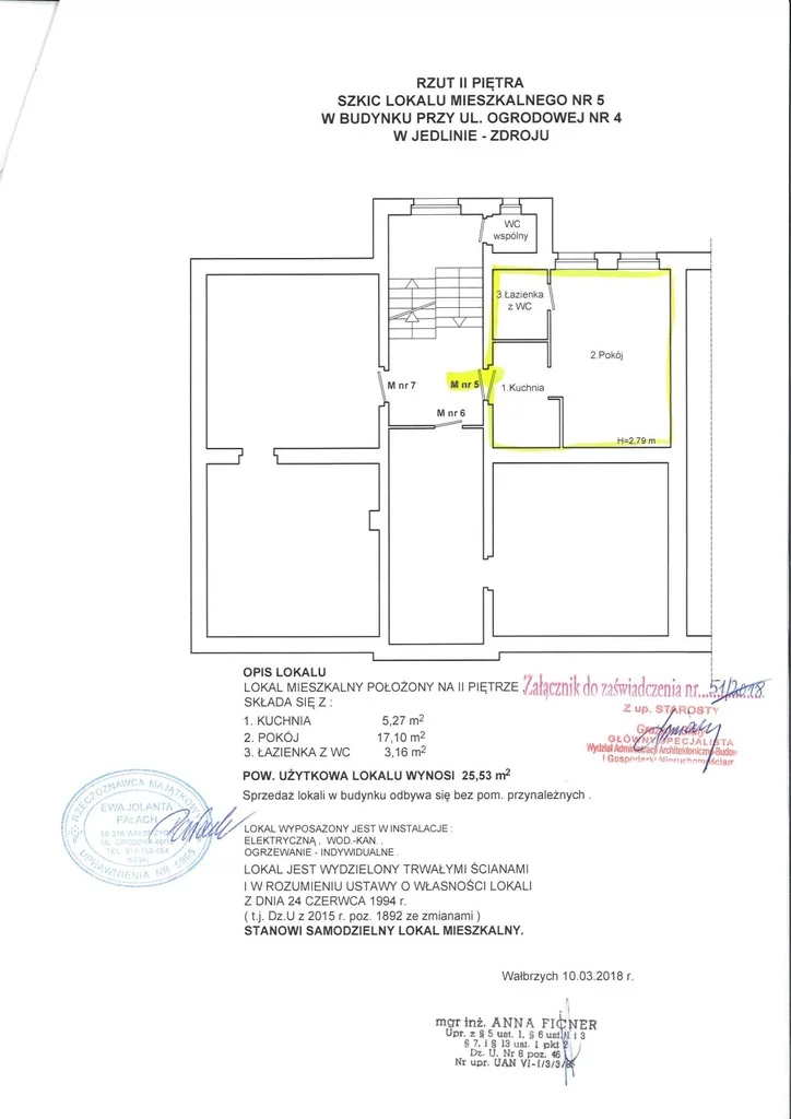 Apartamenty 11641/3186/OMS Jedlina-Zdrój Ogrodowa