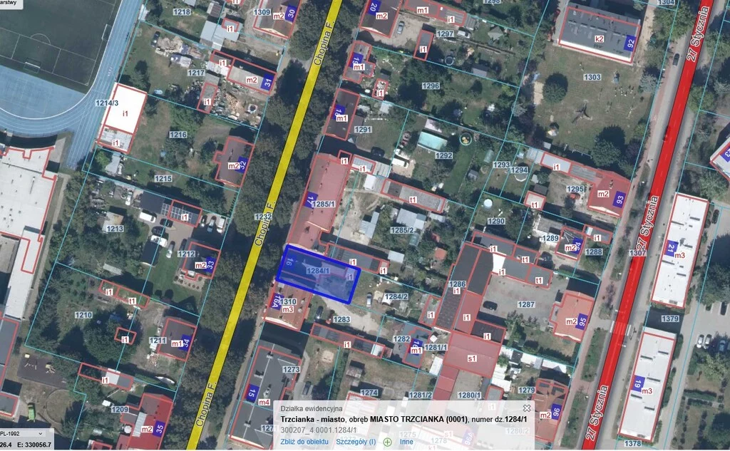 1 pokój, mieszkanie 42,81 m², piętro 1, oferta nr , 11672/3186/OMS, Trzcianka, Stefana Żeromskiego