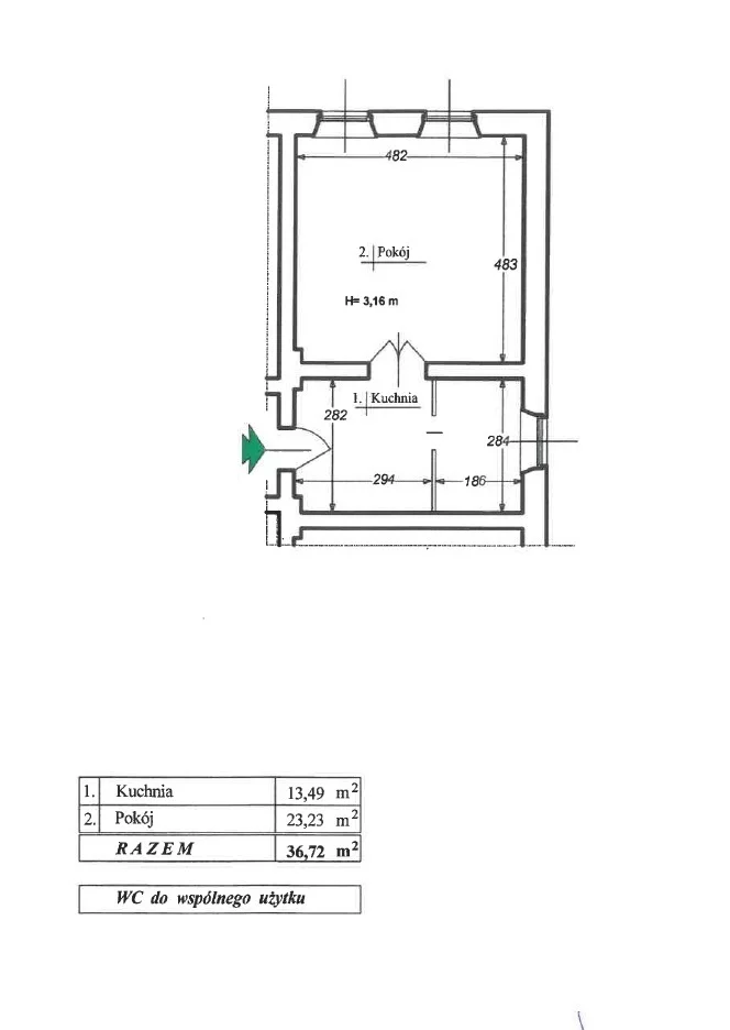 Apartamenty 11711/3186/OMS Lądek-Zdrój Tadeusza Kościuszki