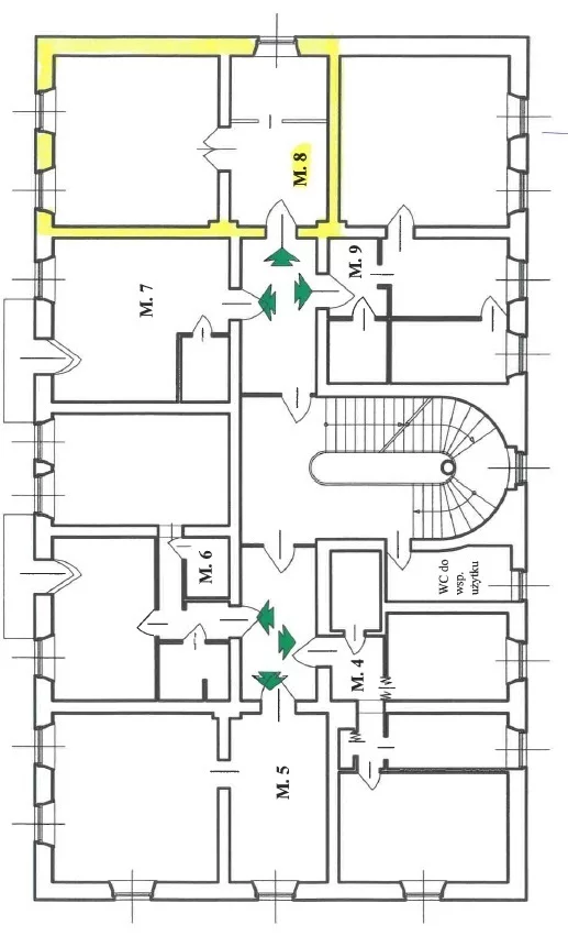 1 pokój, mieszkanie 36,72 m², piętro 1, oferta nr , 11711/3186/OMS, Lądek-Zdrój, Tadeusza Kościuszki