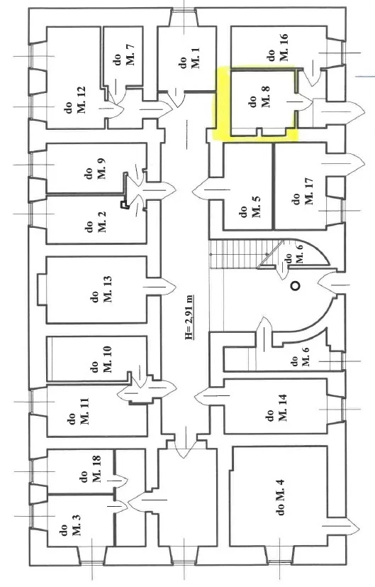 1 pokój, mieszkanie 36,72 m², piętro 1, oferta nr , 11711/3186/OMS, Lądek-Zdrój, Tadeusza Kościuszki