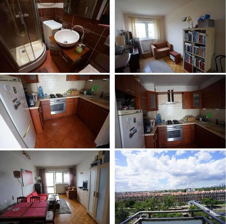 2 pokoje, mieszkanie 37,40 m², piętro 8, oferta nr , 11758/3186/OMS, Warszawa, Czerniakowska