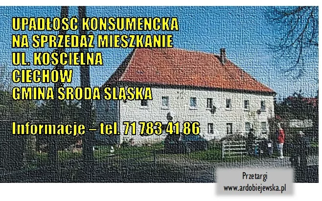 Mieszkanie dwupokojowe 60,31 m², Ciechów, Kościelna, Sprzedaż