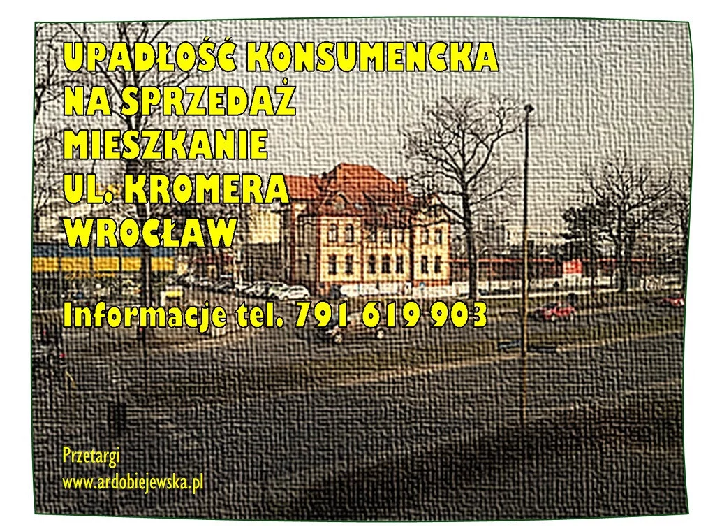 Mieszkanie dwupokojowe 50,60 m², Wrocław, al. Marcina Kromera, Sprzedaż