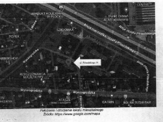 2 pokoje, mieszkanie 37,20 m², piętro 2, oferta nr , 11612/3186/OMS, Płock, al. marsz. Józefa Piłsudskiego