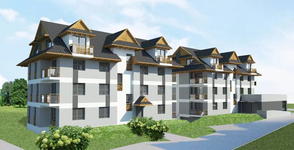 2 pokoje, mieszkanie 42,01 m², parter, oferta nr , 11783/3186/OMS, Rabka-Zdrój, Podhalańska