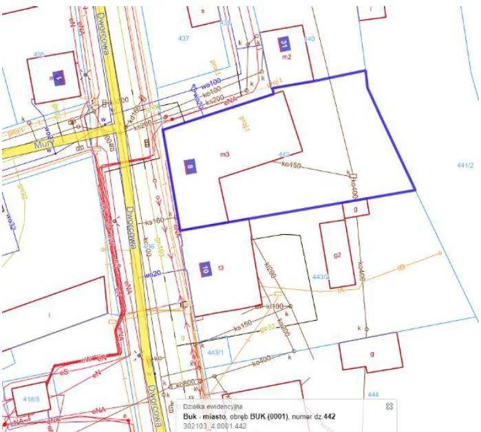 3 pokoje, mieszkanie 63,00 m², piętro 1, oferta nr , 11658/3186/OMS, Buk, Dworcowa