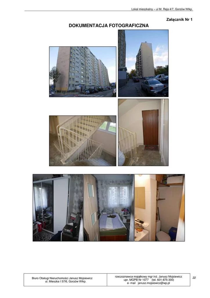 Apartamenty 11685/3186/OMS Gorzów Wielkopolski Mikołaja Reja
