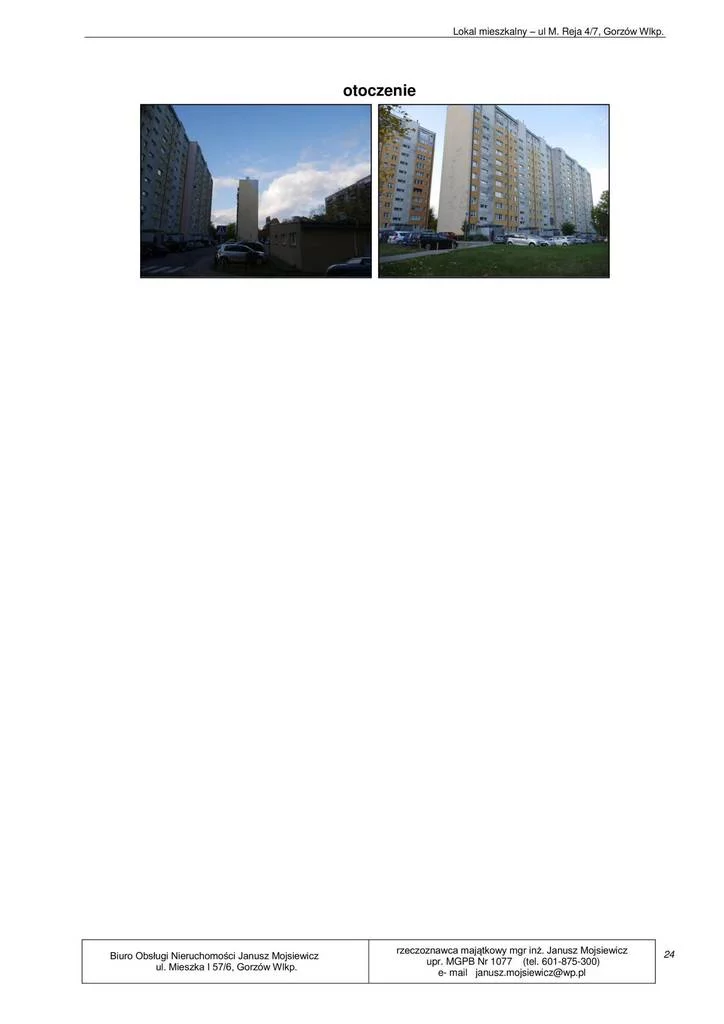 3 pokoje, mieszkanie 33,65 m², piętro 3, oferta nr , 11685/3186/OMS, Gorzów Wielkopolski, Mikołaja Reja
