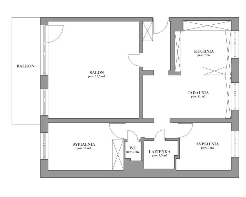 Apartamenty 11497/3186/OMS Kowale Oleckie Wspólna