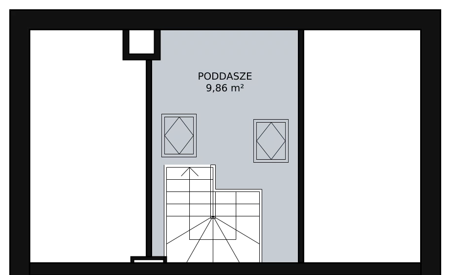 Dom 82,45 m², oferta nr A2, Tyniecka, Kraków, Dębniki, Kostrze, ul. Tyniecka 167