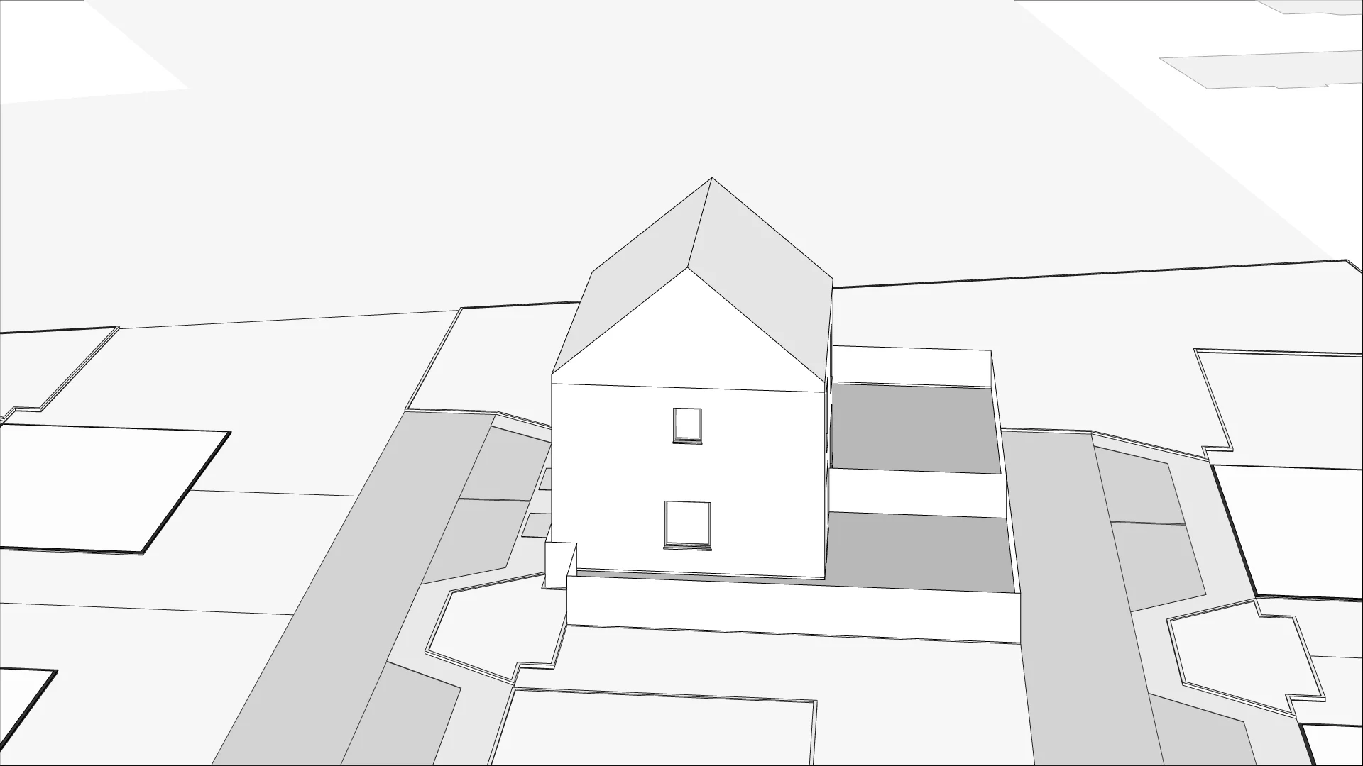 Wirtualna makieta 3D domu 82 m², I1