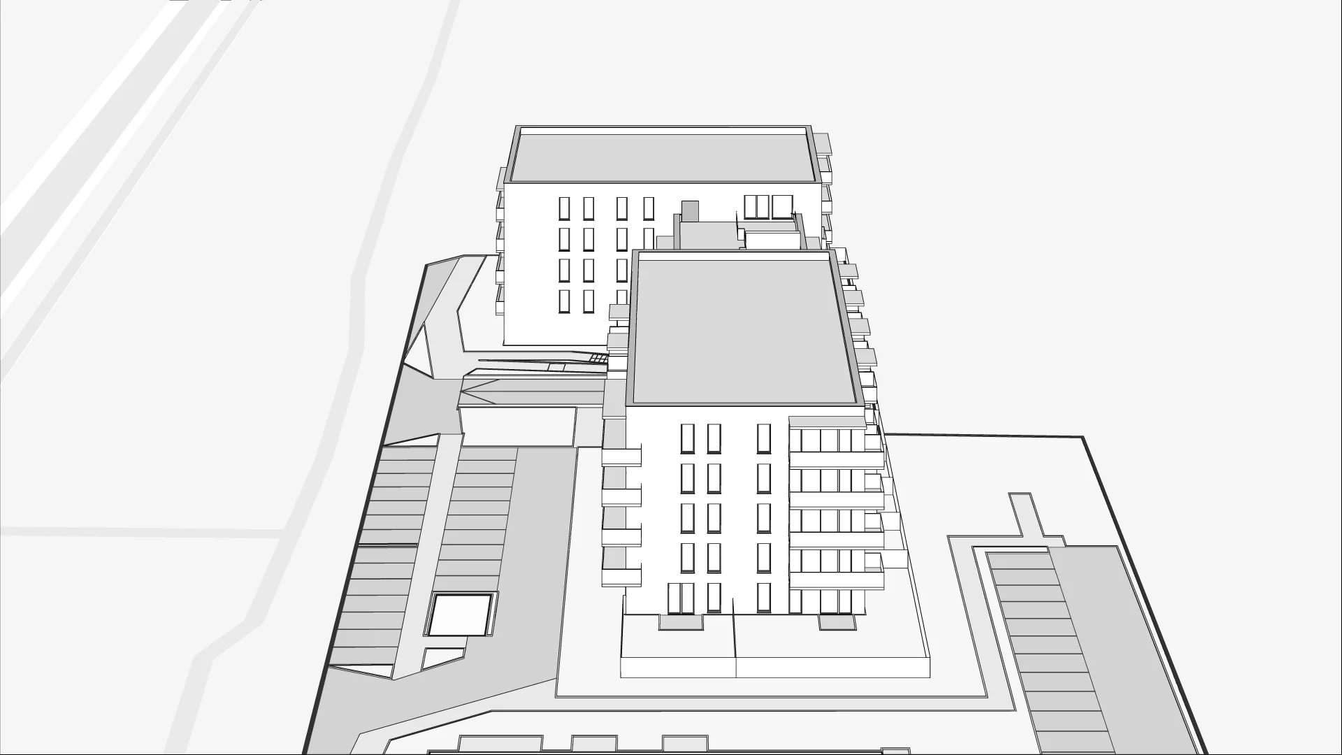 Wirtualna makieta 3D mieszkania 43.57 m², D52